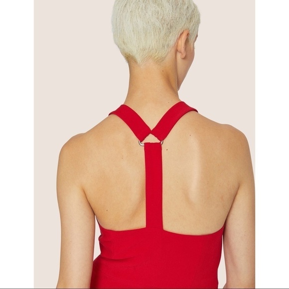 NWT Armani Exchange Buckled Racerback Dress - Picture 4 of 9